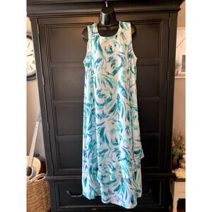 Catherines Black Label Floral Dress 18/20W 1X